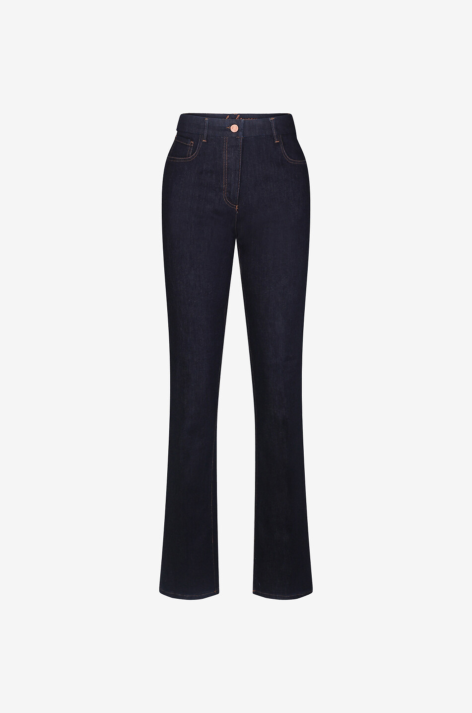 Cala cotton straight-leg jeans
