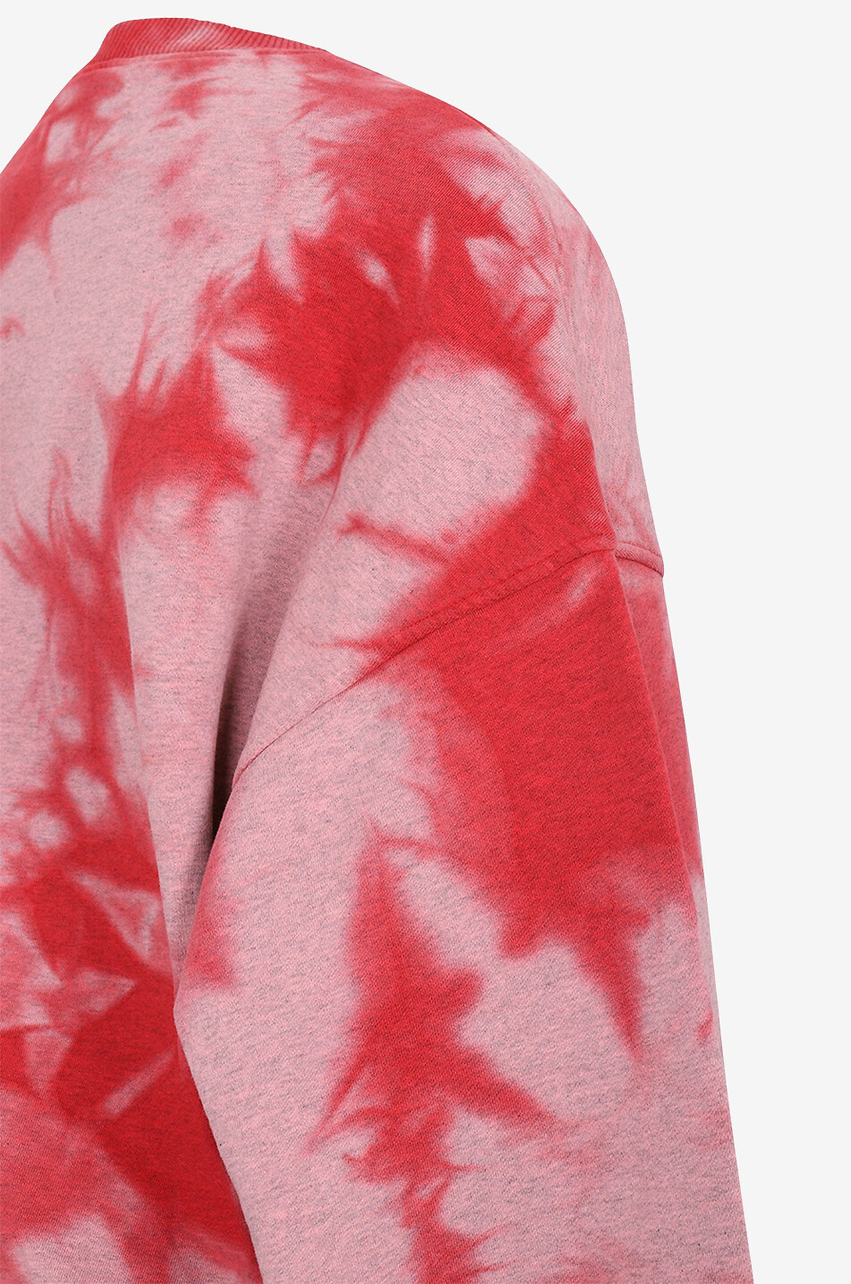 Tie and Dye printed boxy sweatshirt