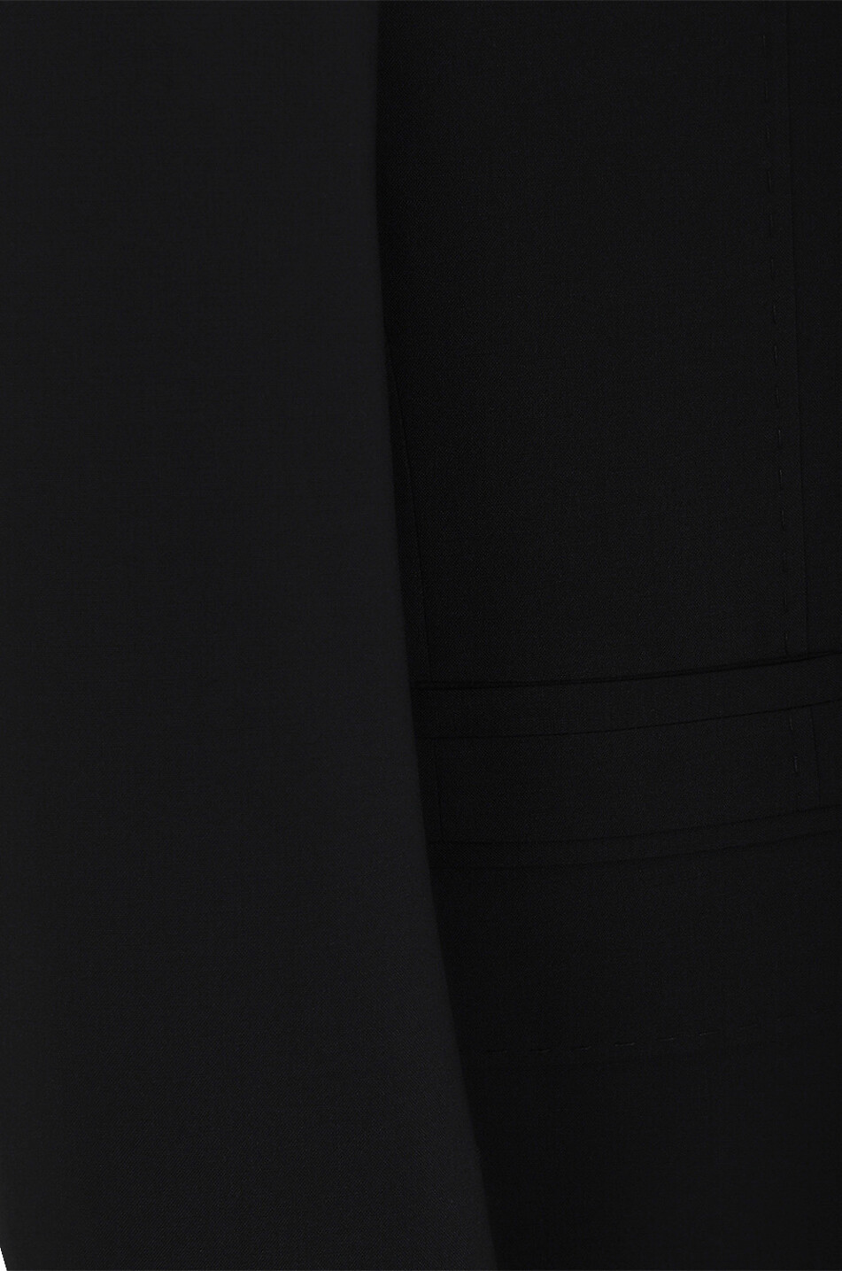 Sicilia stretch wool blazer with concealed buttoning