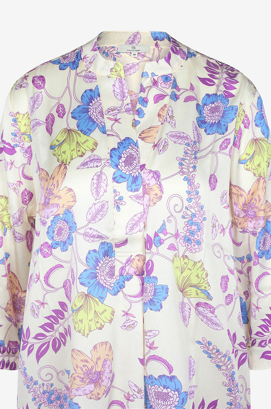 Robe courte en soie Bliss
