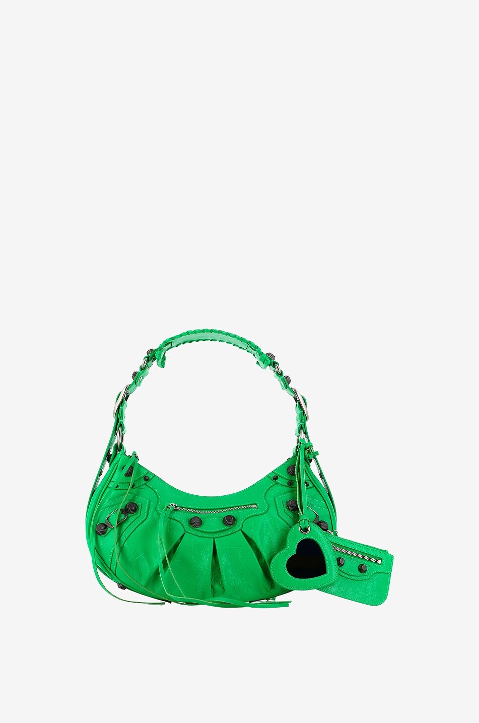 Le Cagole Small arena leather shoulder bag