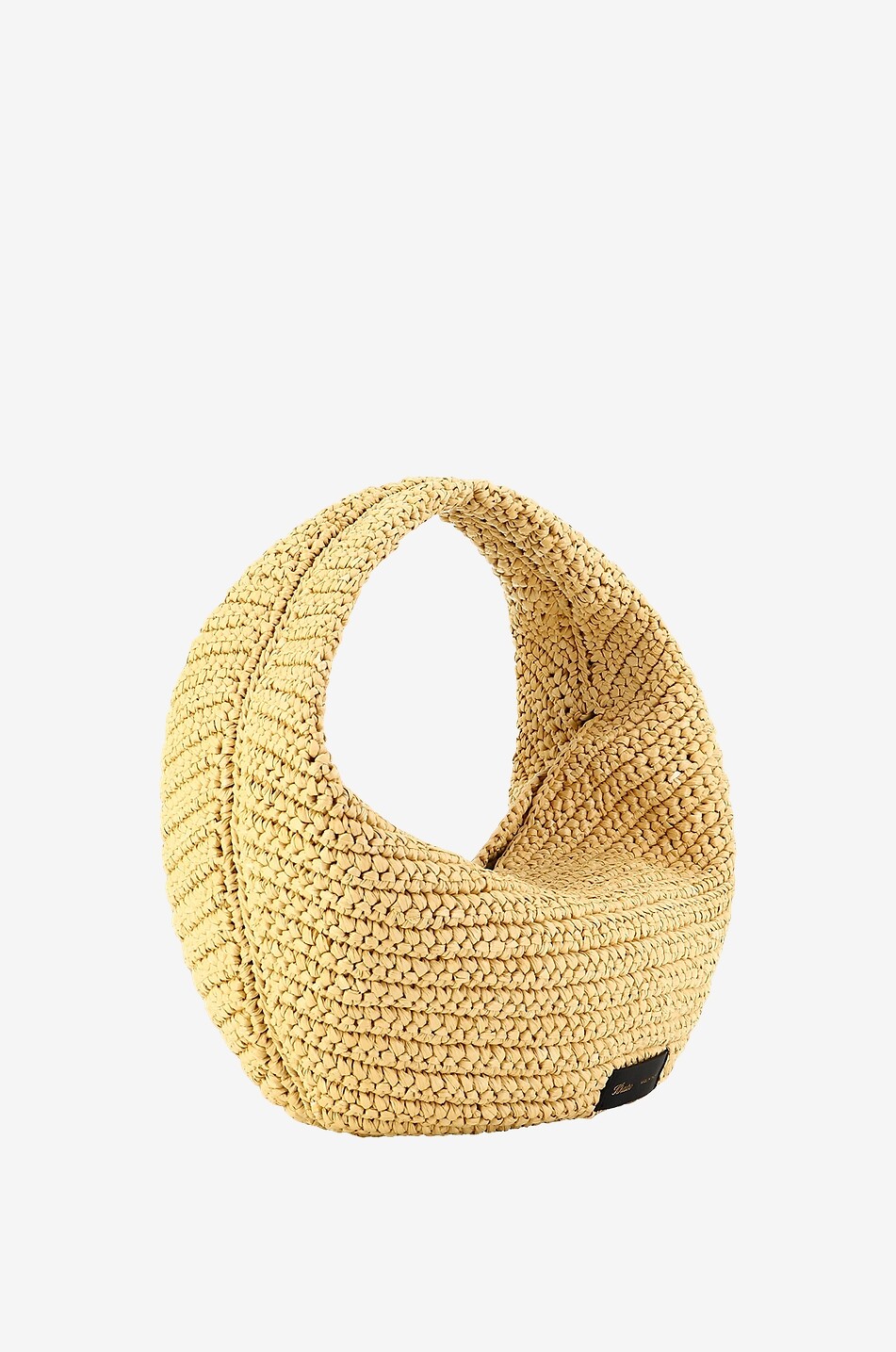KHAITE Sac porté épaule en raphia The Medium Olivia Hobo Femme BEIGE 2