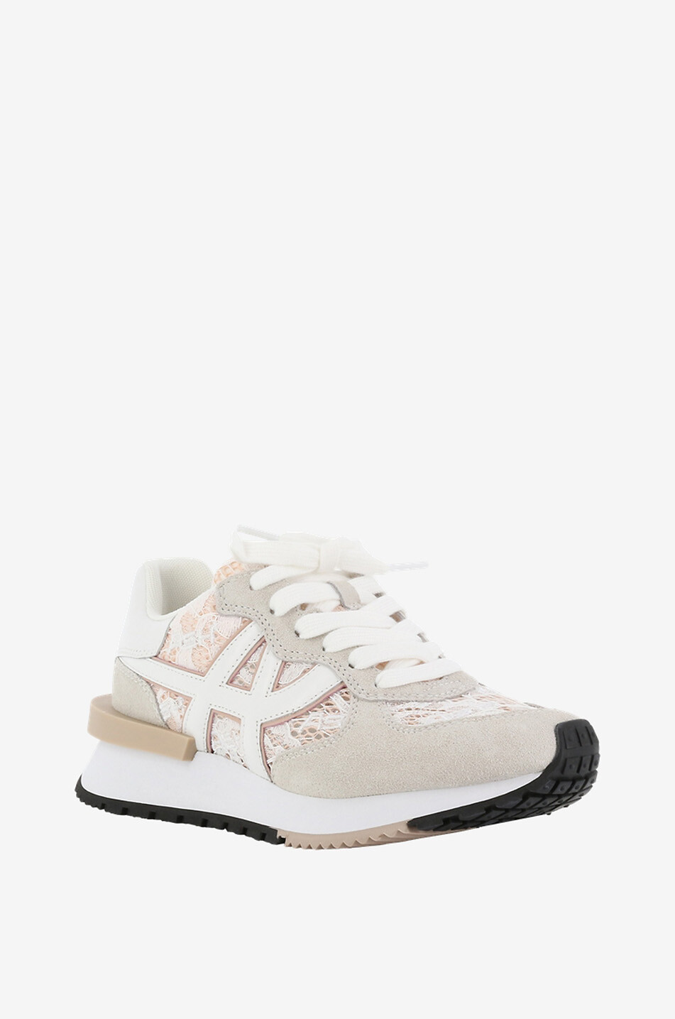 Niedrige Schnürsneakers aus Wildleder Toxic