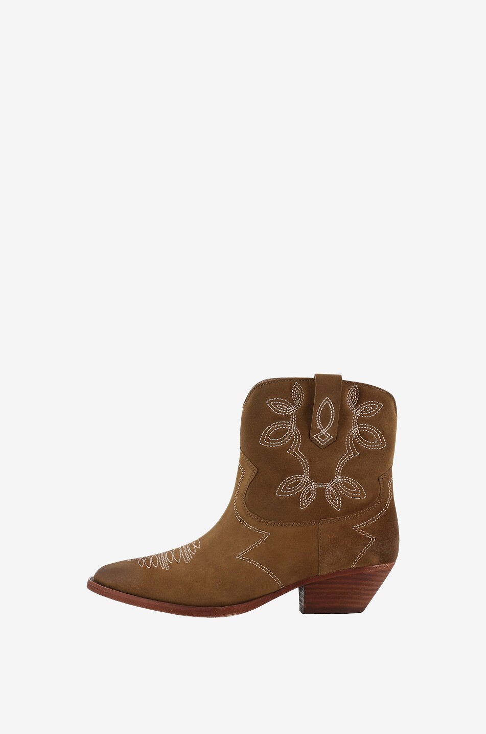 Bottines à talons en daim Denver