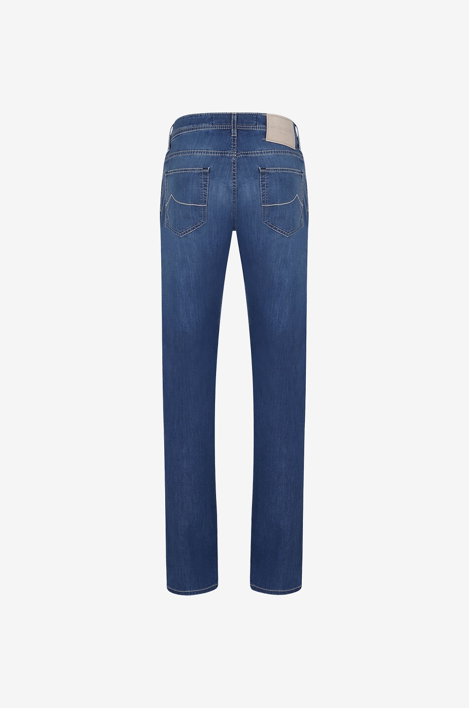 Nick cotton and viscose slim fit jeans