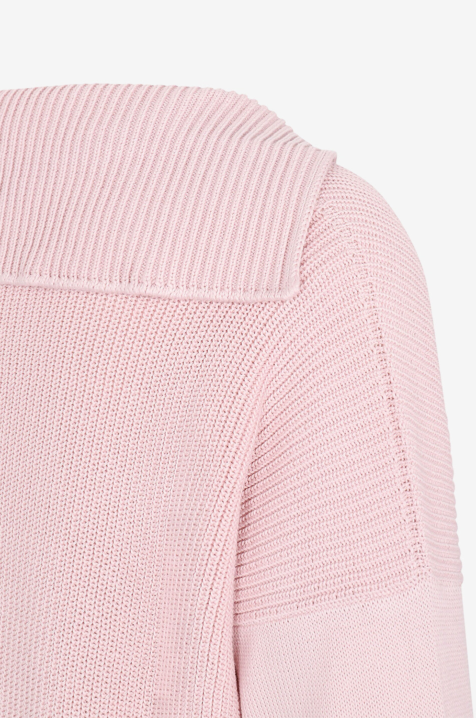 GRAN SASSO Cotton V-neck jumper Women PINK 7