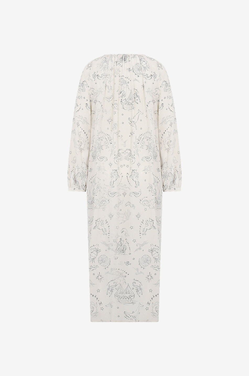 Midikleid aus Seide Lela