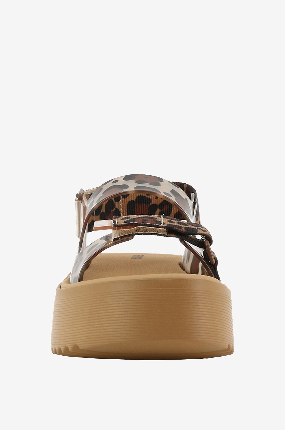 MELISSA Plateau-Sandalen Brave Papete Platform Damen BRAUN 2