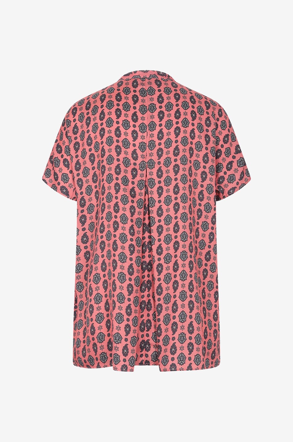 Kurzärmelige Bluse aus Viskose