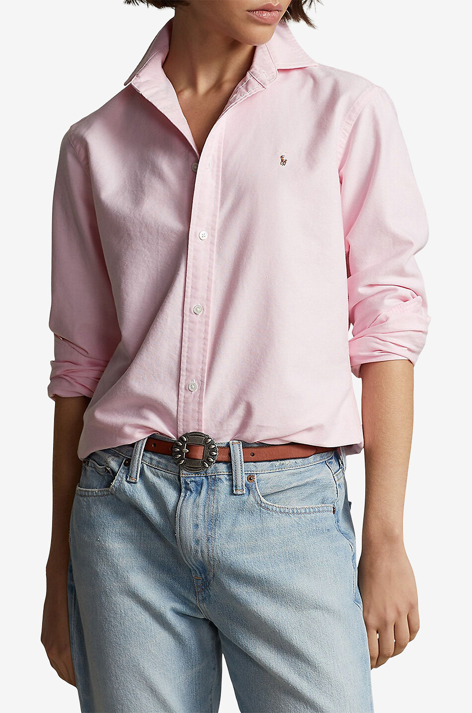 Ralph lauren oxford pink best sale