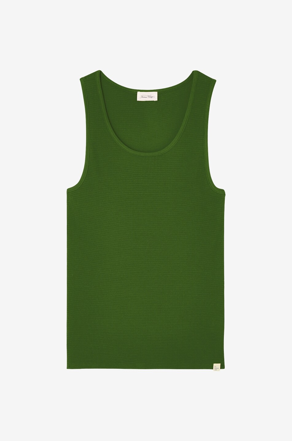 AMERICAN VINTAGE Tanktop mit U-Ausschnitt aus Baumwolle Pumbo Damen GRÜN 1