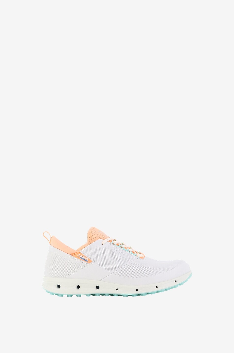 NEW Women's Ecco Cool Pro Golf White/Peach/Teal US deals 6.5 EU 37