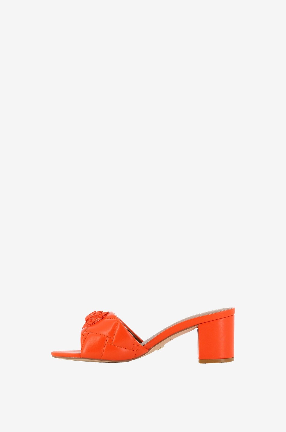 Mules à talon en cuir Kensington