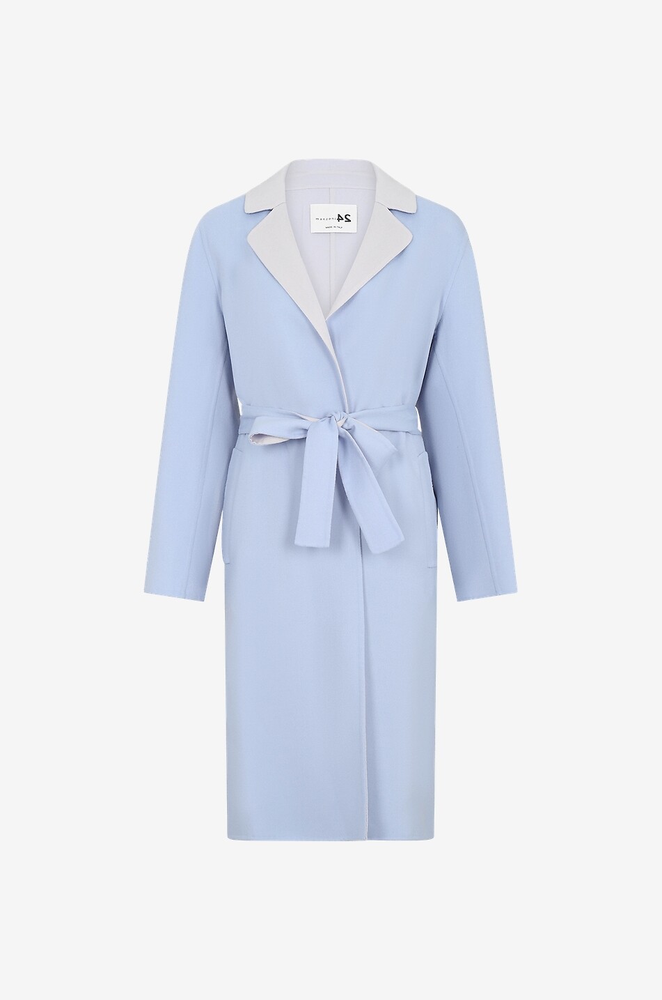 Dreiviertelmantel aus Wolle