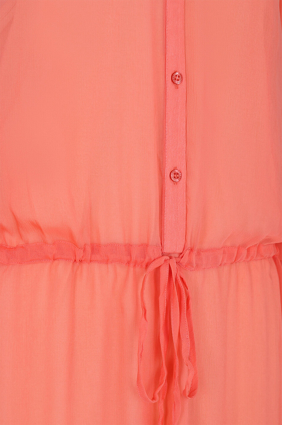 Langes Kleid aus Viskose Solid