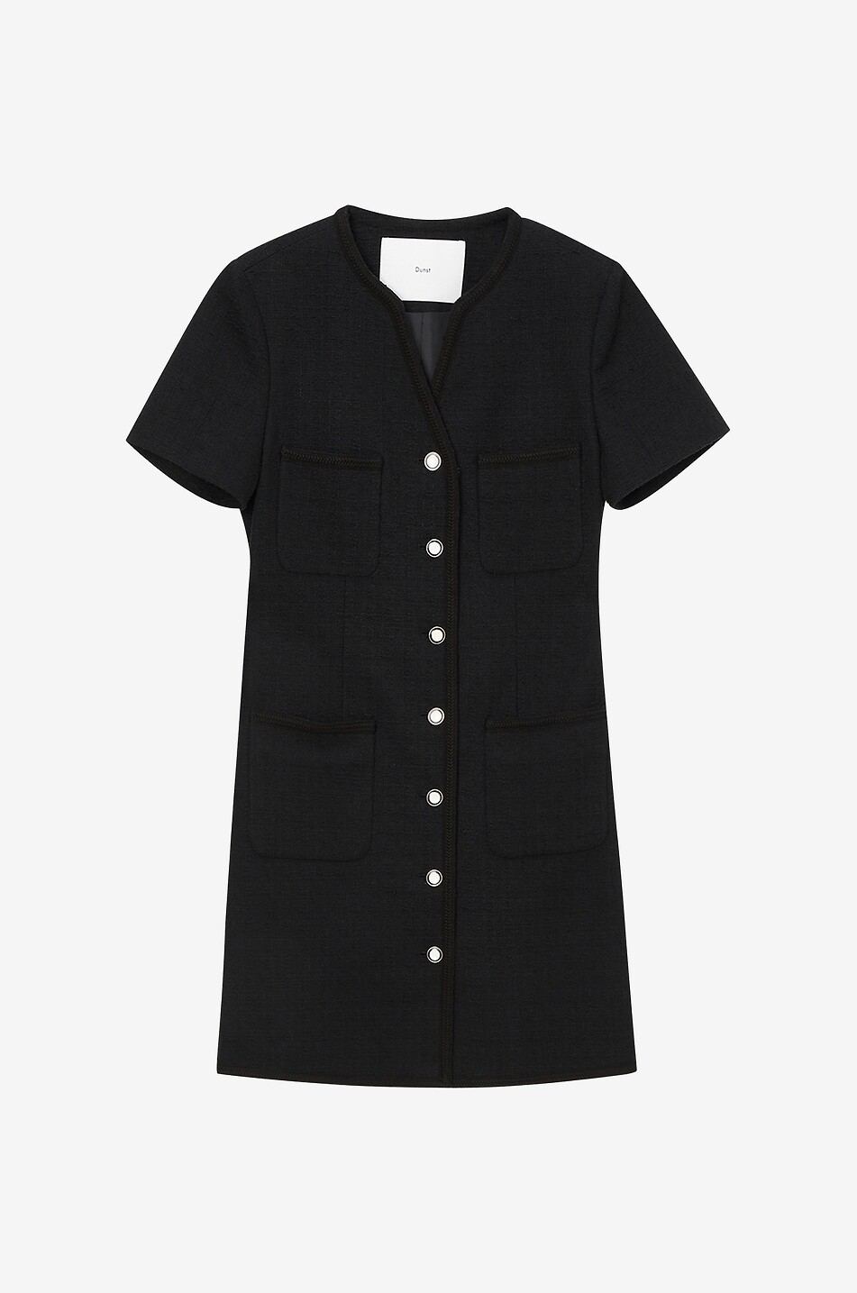 Mini robe en tweed d'été