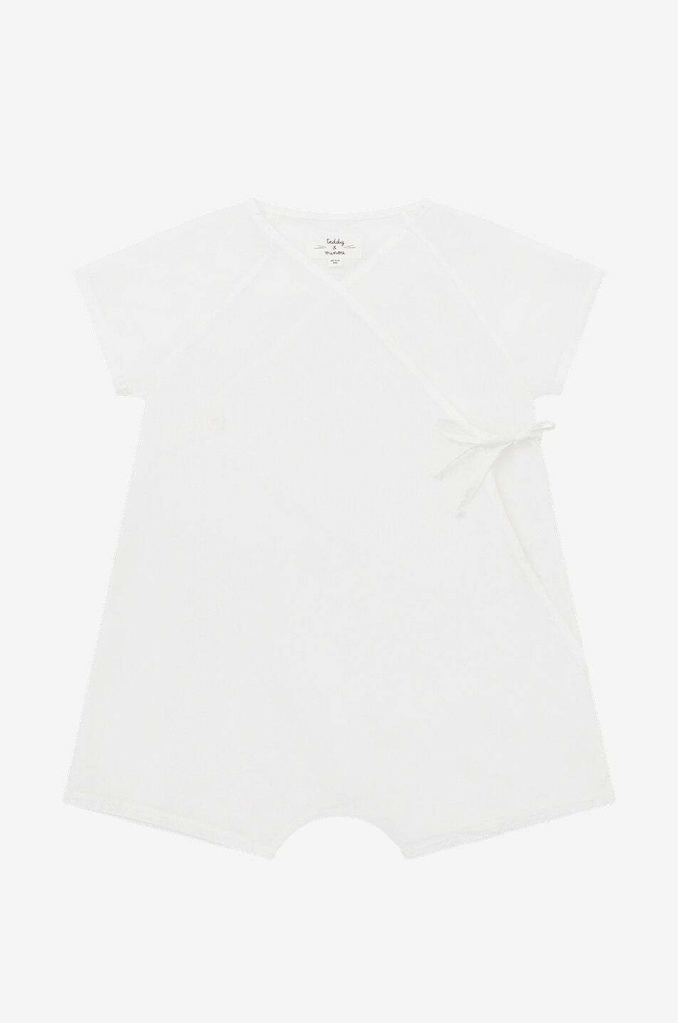 Combinaison short en coton bébé