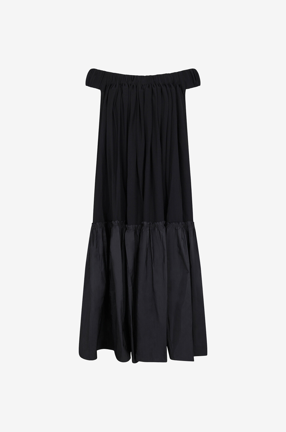 AZ FACTORY Robe midi à épaules dénudées Gaia Femme NOIR 1