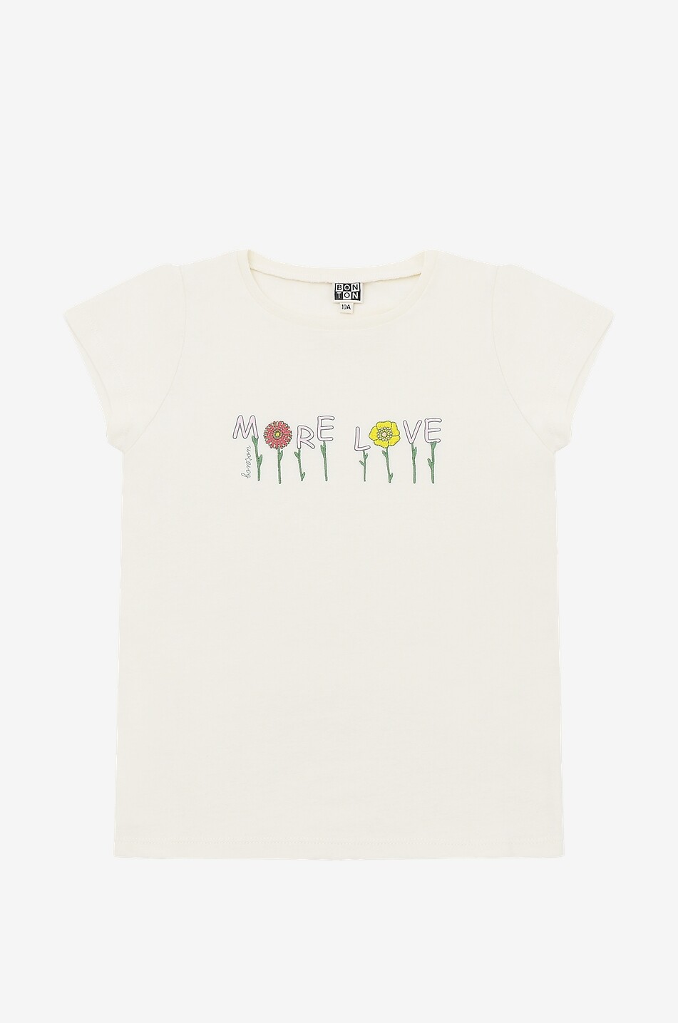 T-Shirt für Mädchen aus Baumwolle More Love