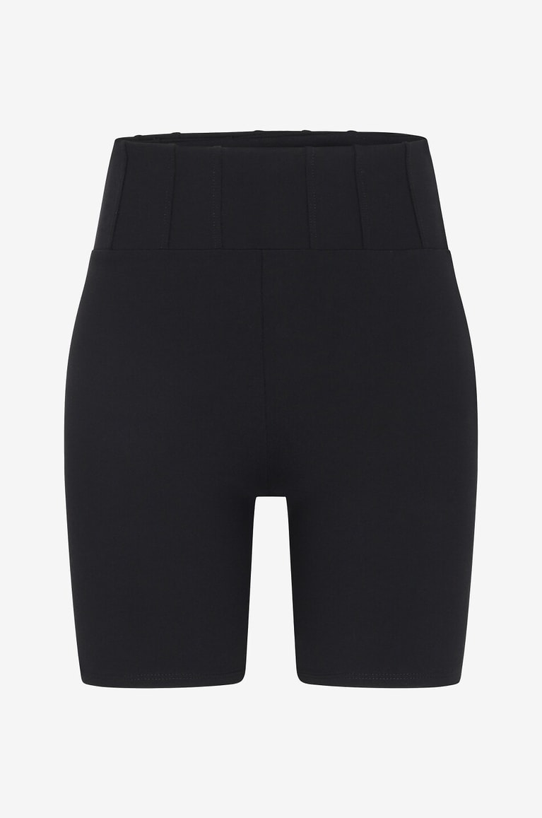 LIVE THE PROCESS Prism biker shorts  BLACK 1