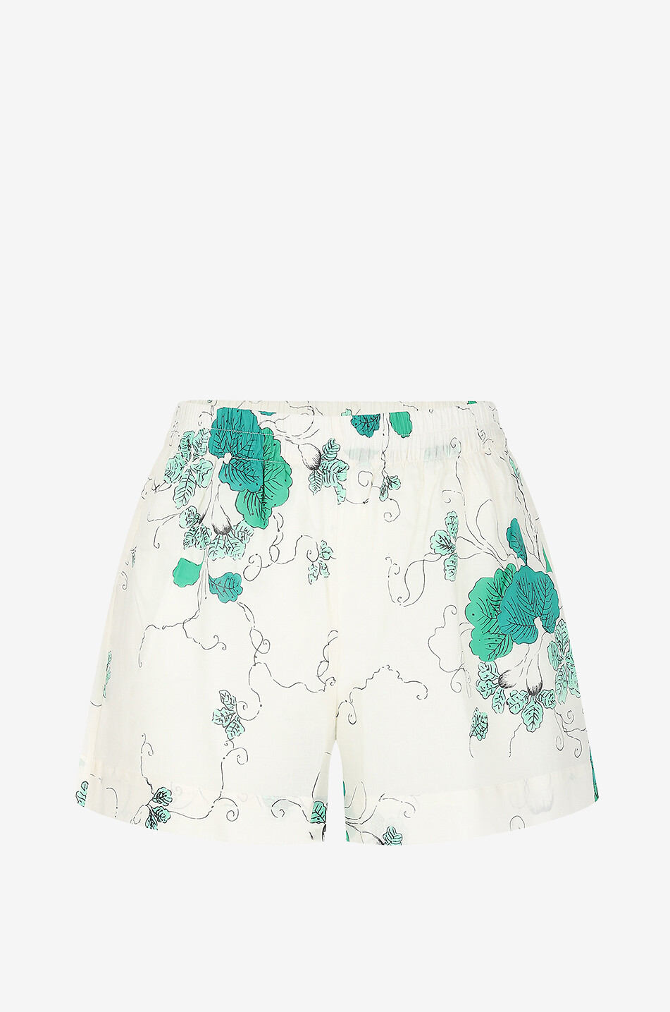 MORPHO + LUNA Liz cotton shorts Women GREEN 1