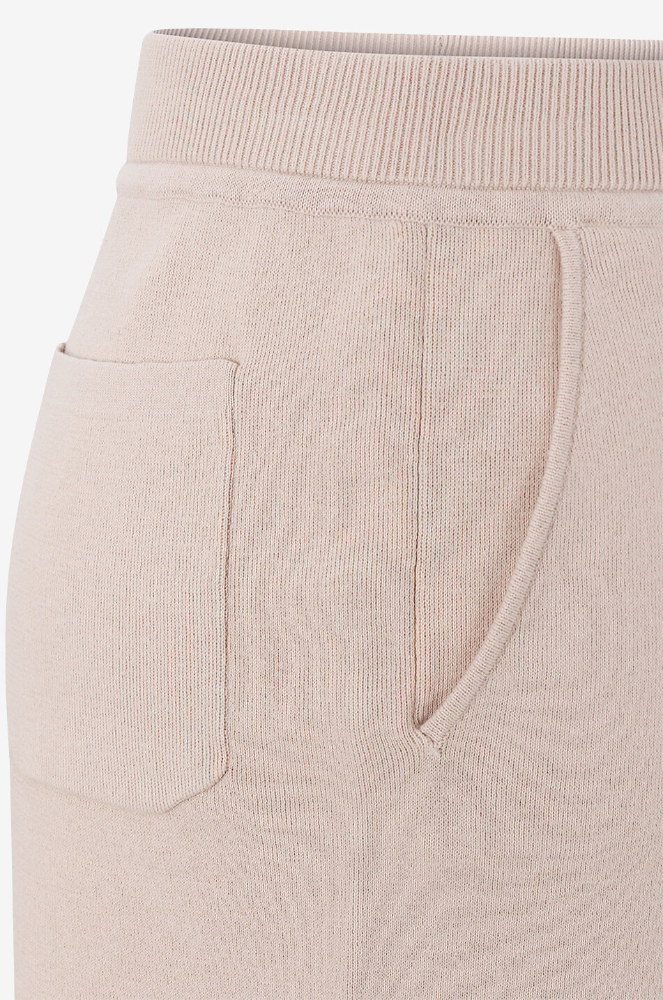 Leichte Strick-Shorts aus Baumwolle