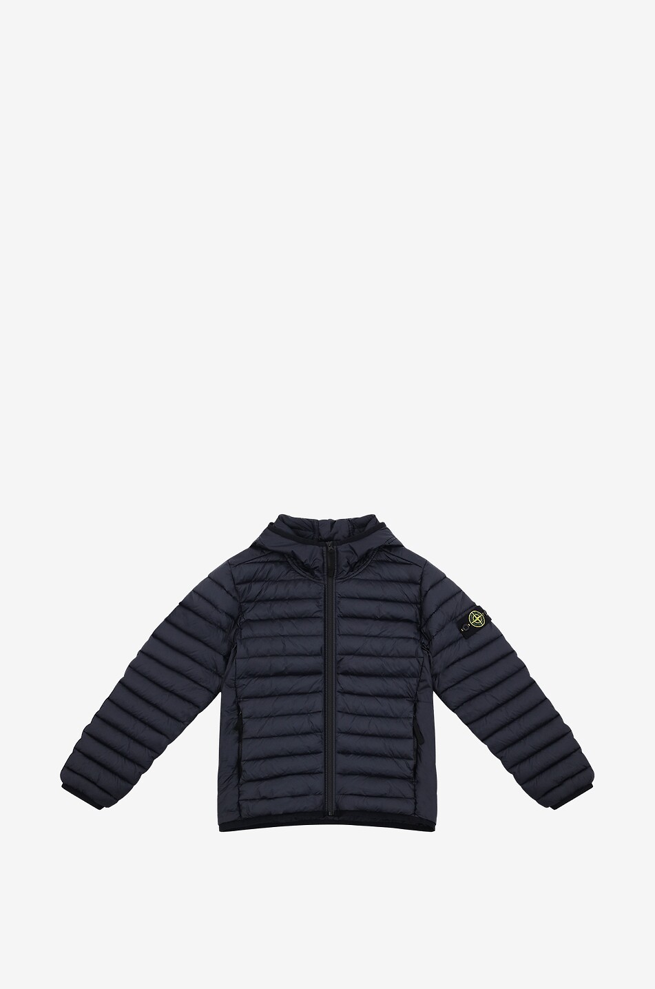 Boys grey stone island jumper best sale