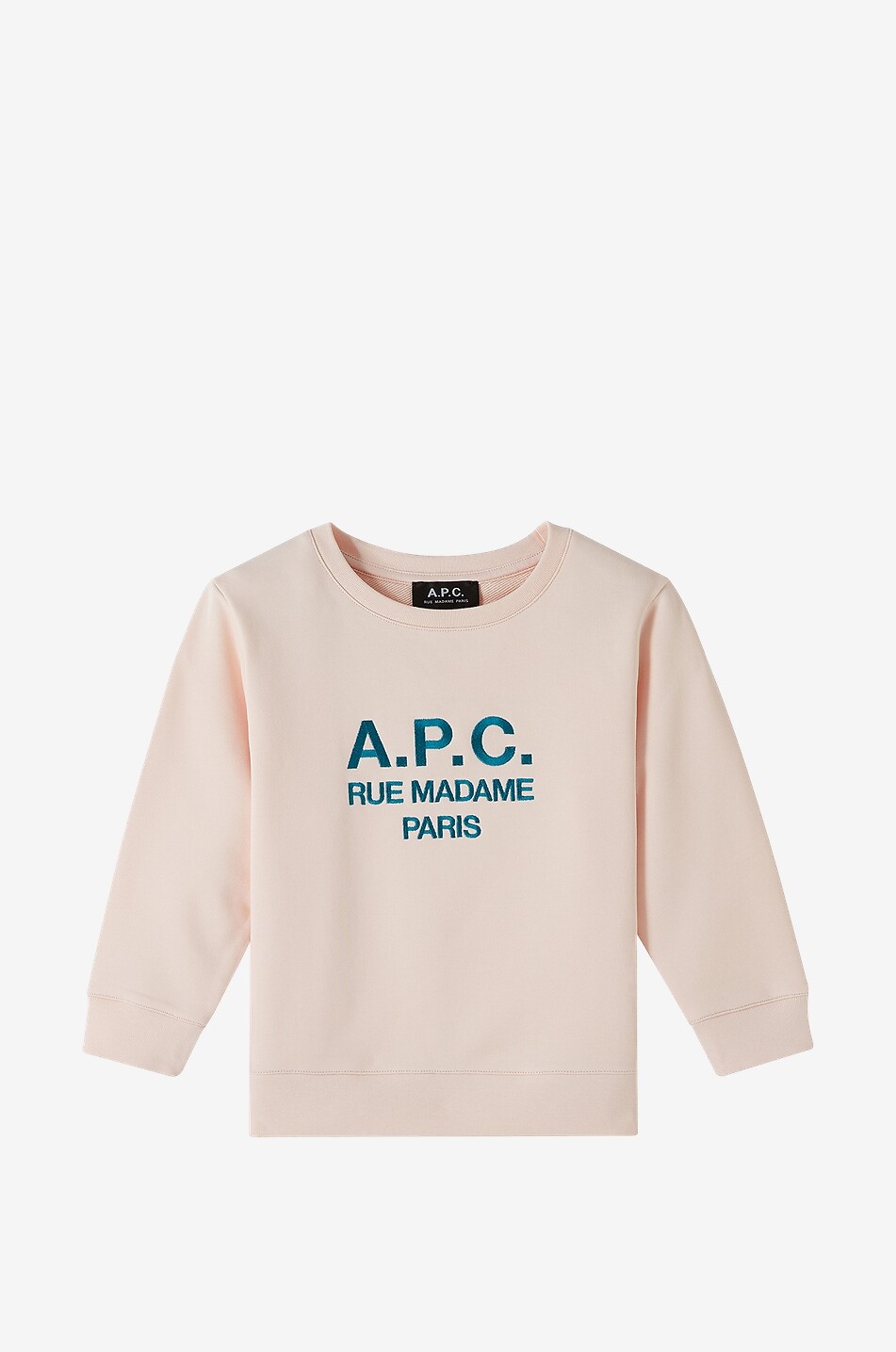 Sweat-shirt fille à col rond Elie