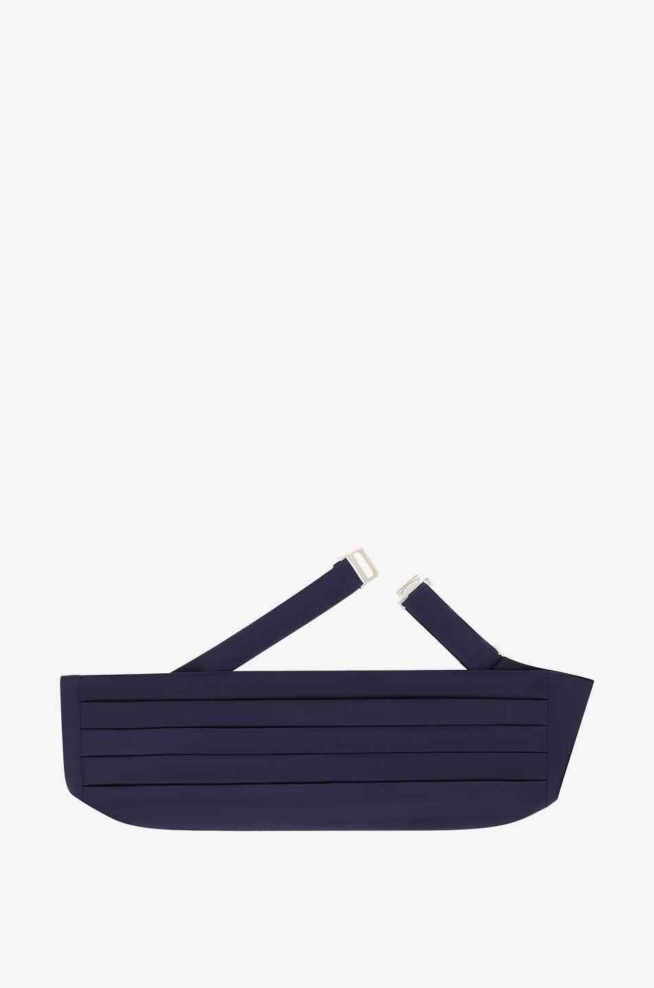 GIAMPAOLO Ceinture de smoking en soie Homme BLEU FONCE 2
