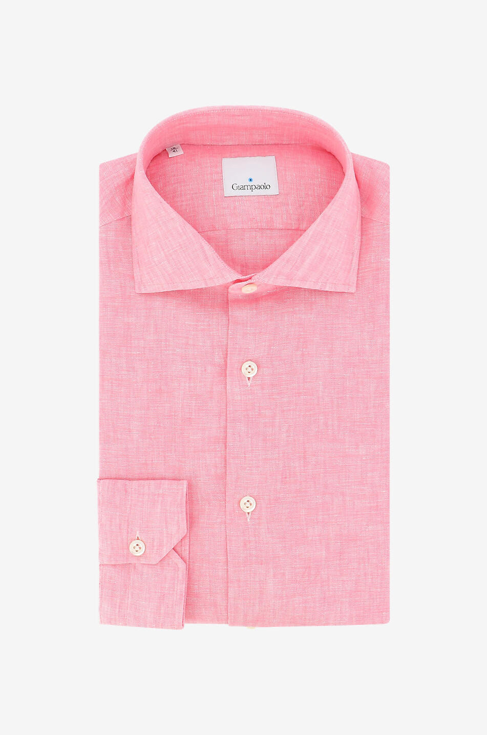 Linen long-sleeved shirt