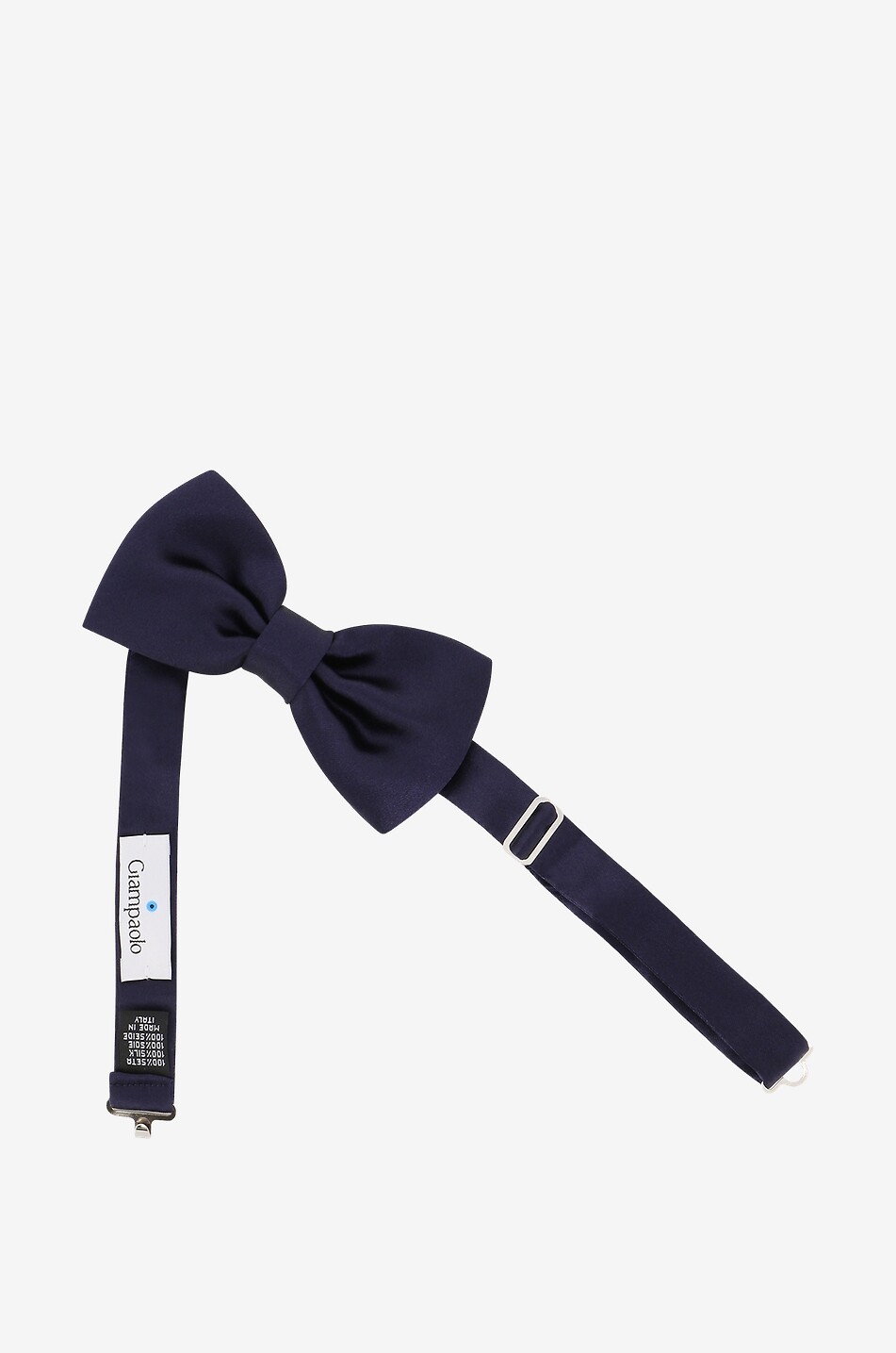 GIAMPAOLO Noeud papillon en soie Homme BLEU FONCE 2
