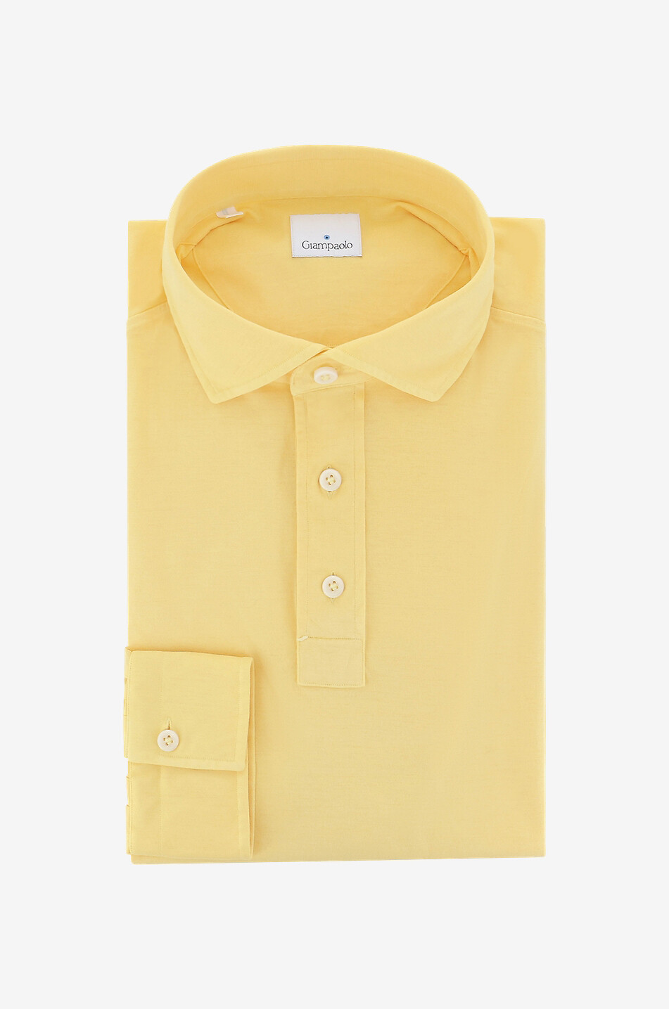 Langärmeliges Polohemd aus Baumwolle Mola