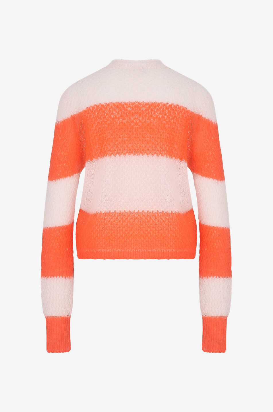 Pullover mit Rundhalsausschnitt aus Mohair