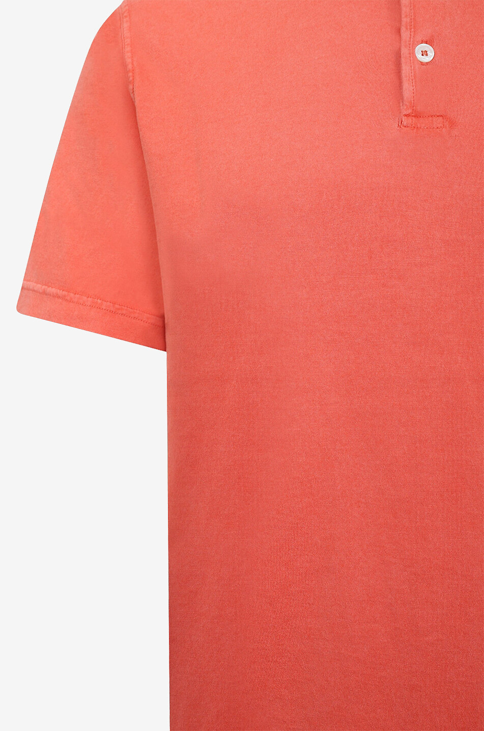 FEDELI Zero Giza M cotton short-sleeved polo shirt Men ORANGE 3