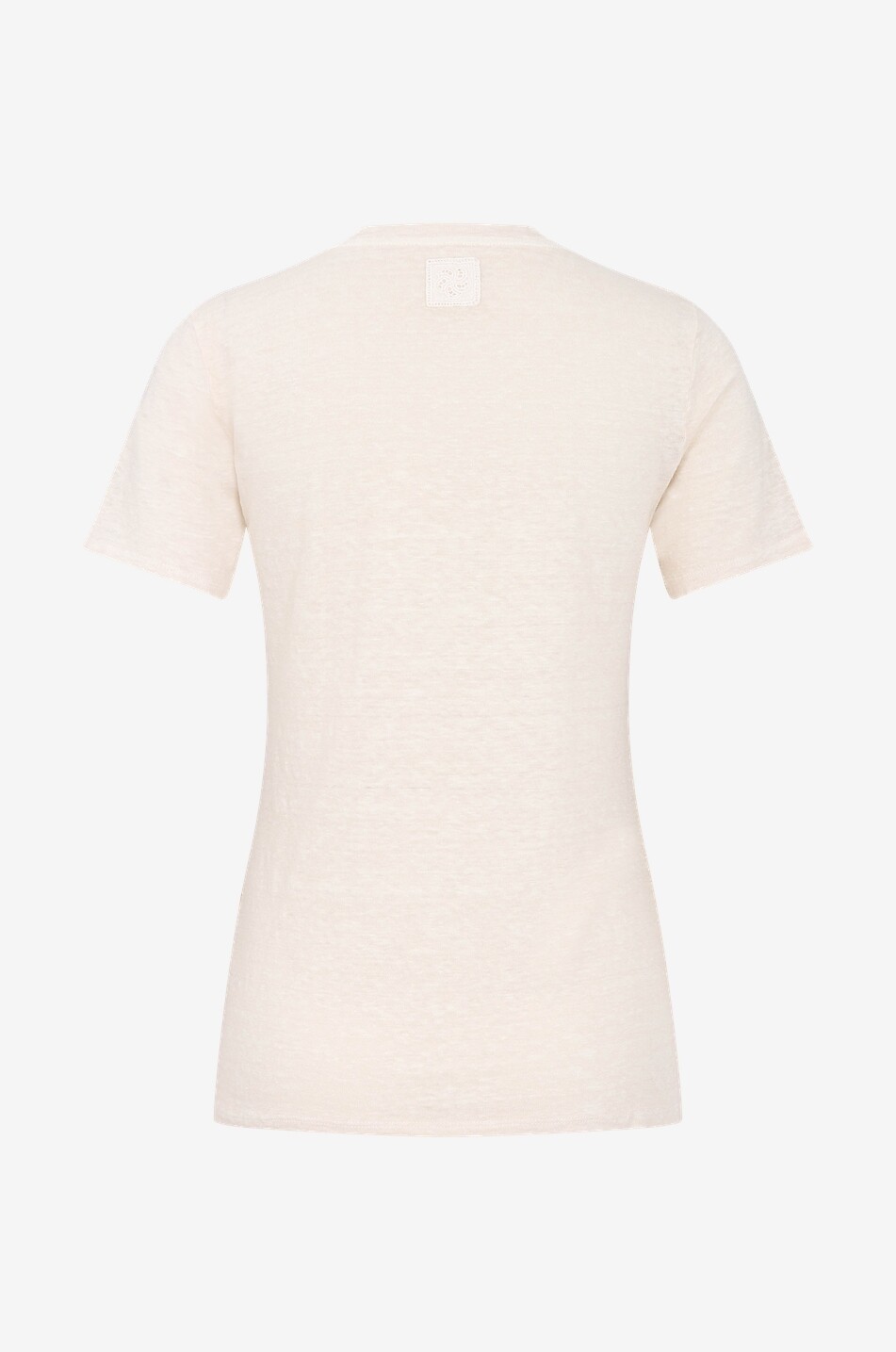 120% LINO T-shirt manches courtes en lin Femme GRIS CLAIR 2