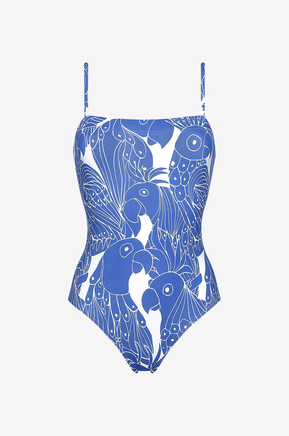 ERES Badeanzug mit Papageienprint Jaco Damen MITTELBLAU 1
