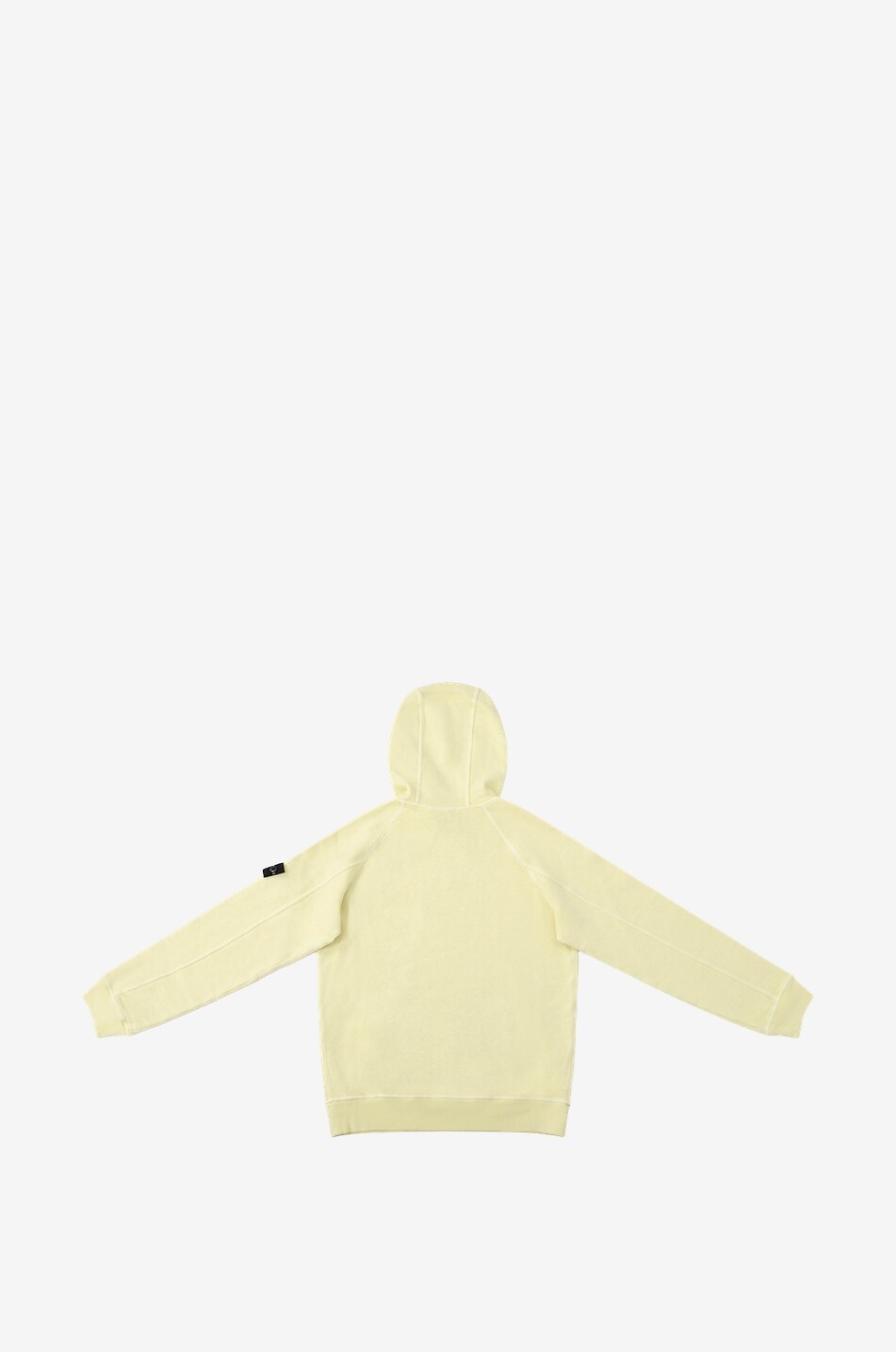 60441 Garment Dyed boy's slub effect hooded sweatshirt