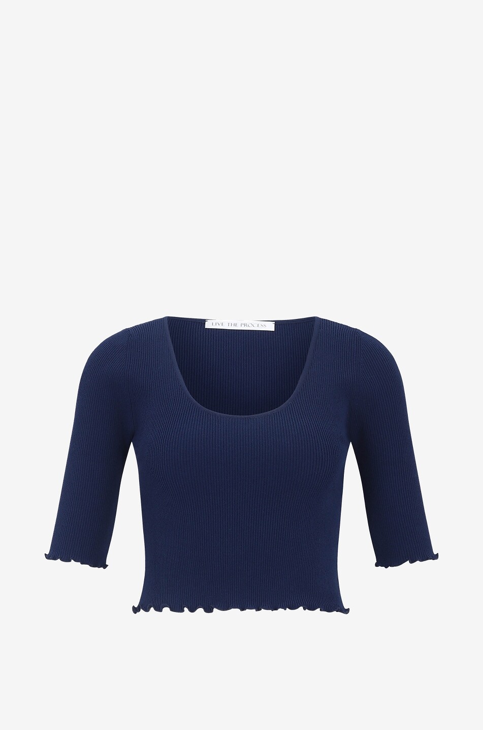 Verkürztes T-Shirt aus Viskose Malia