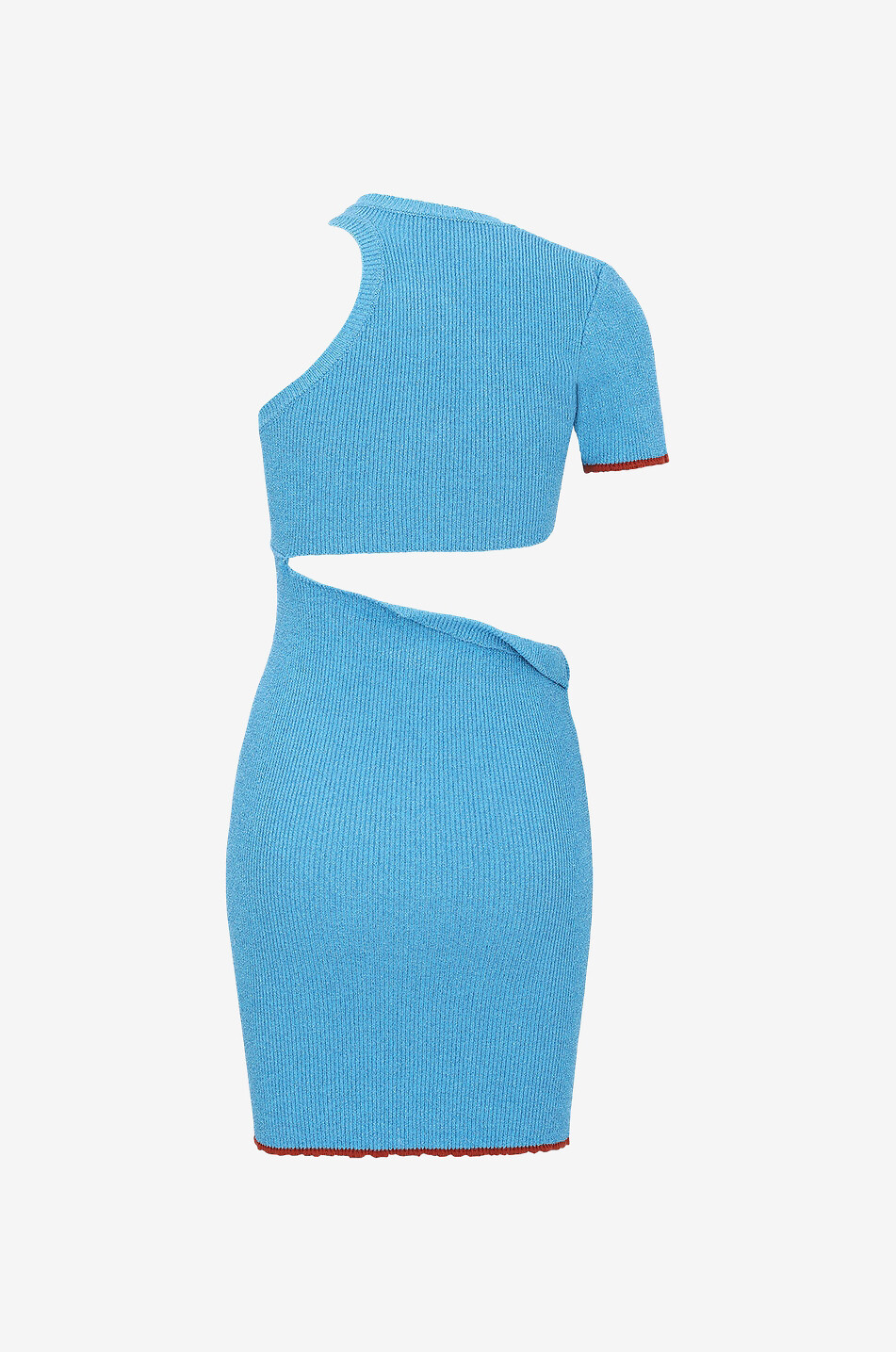 Mini robe en maille à découpes La Robe Brilho