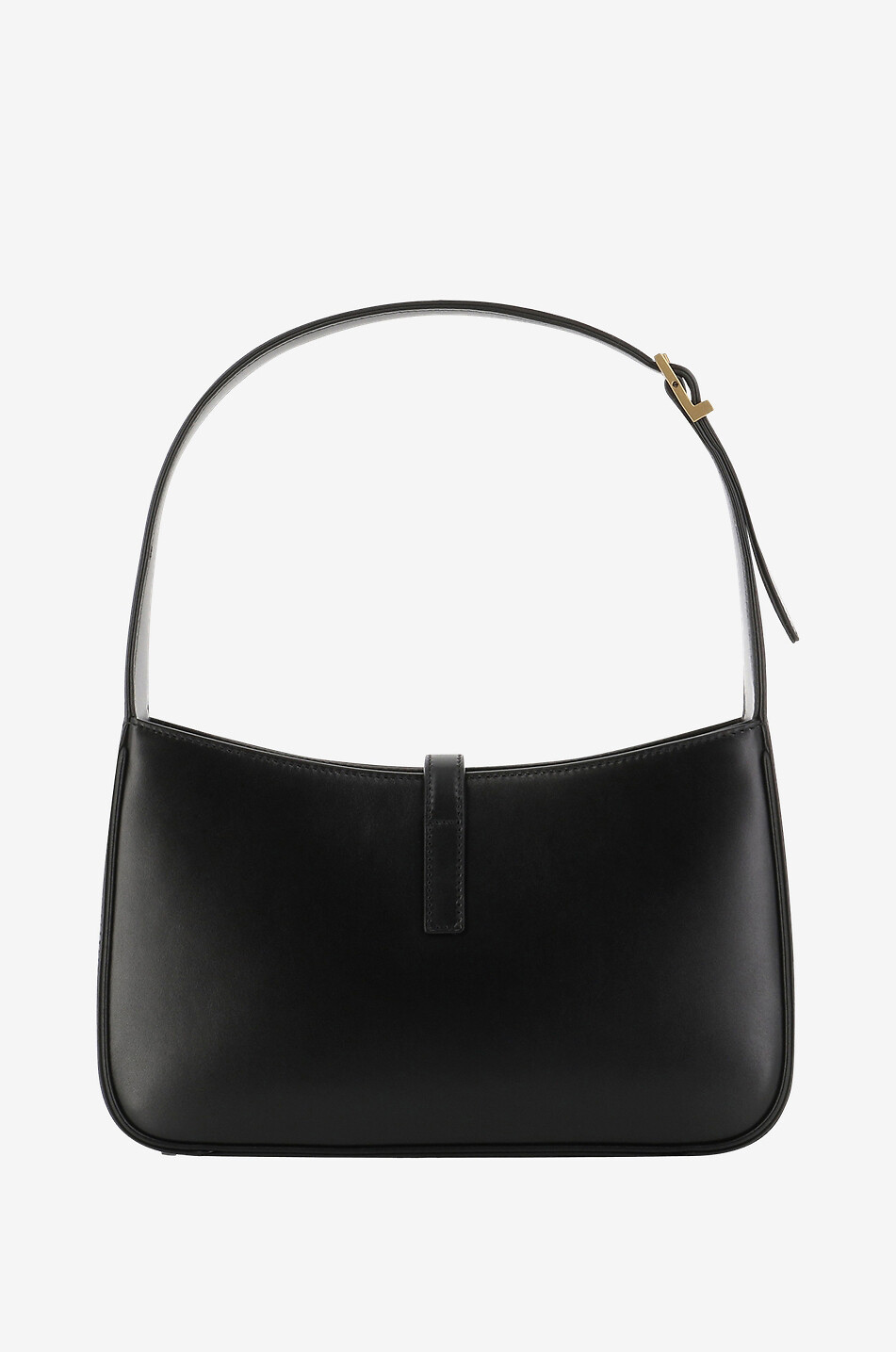 SAINT LAURENT PARIS Le 5 à 7 smooth leather hobo bag Women BLACK 3