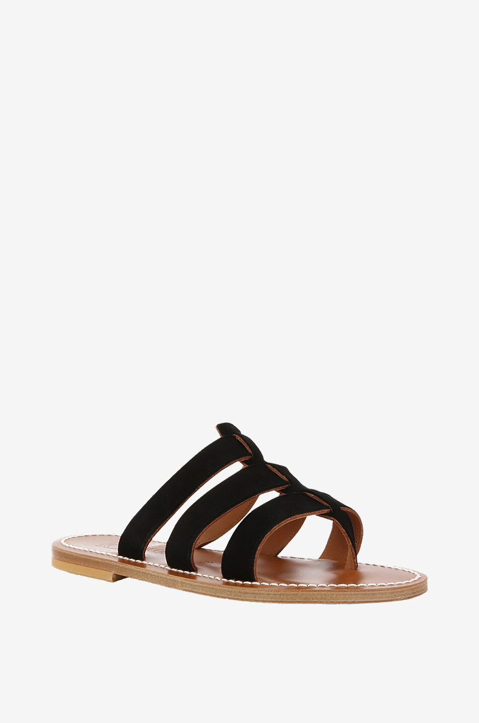 Mules plates en daim Dolon
