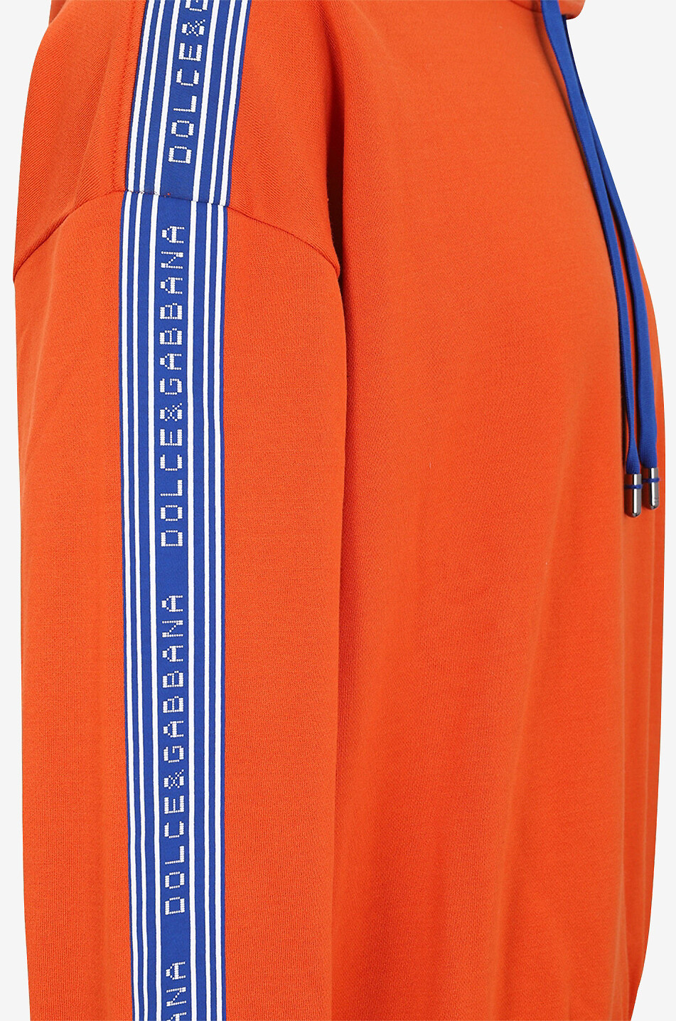 D&G ribbon boxy hooded sweatshirt