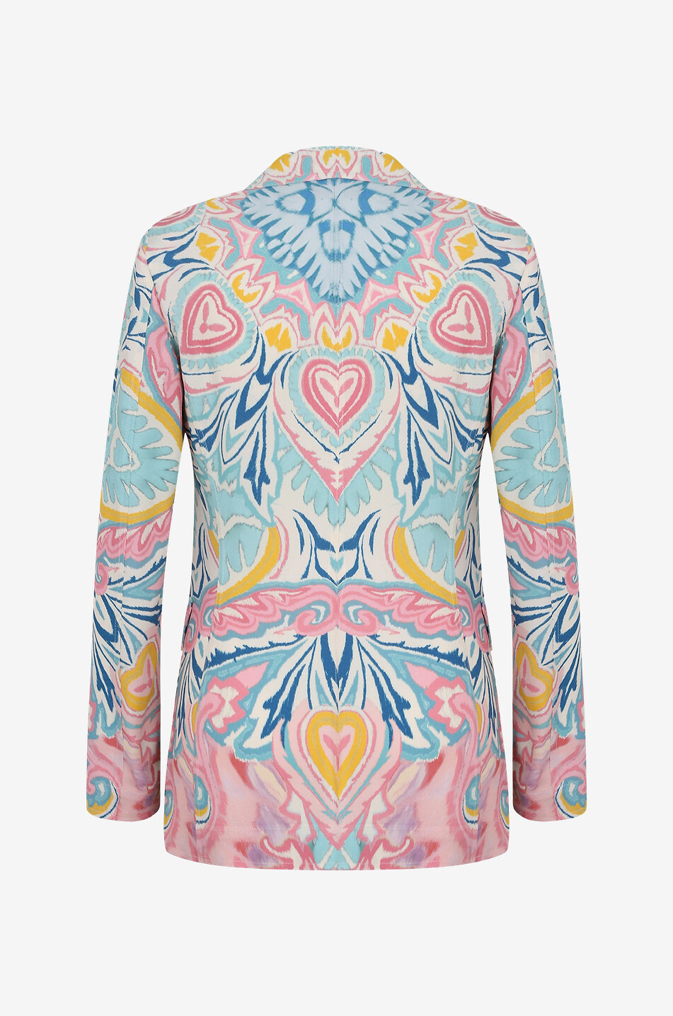 Blazer fluide en crêpe Butterfly Wings