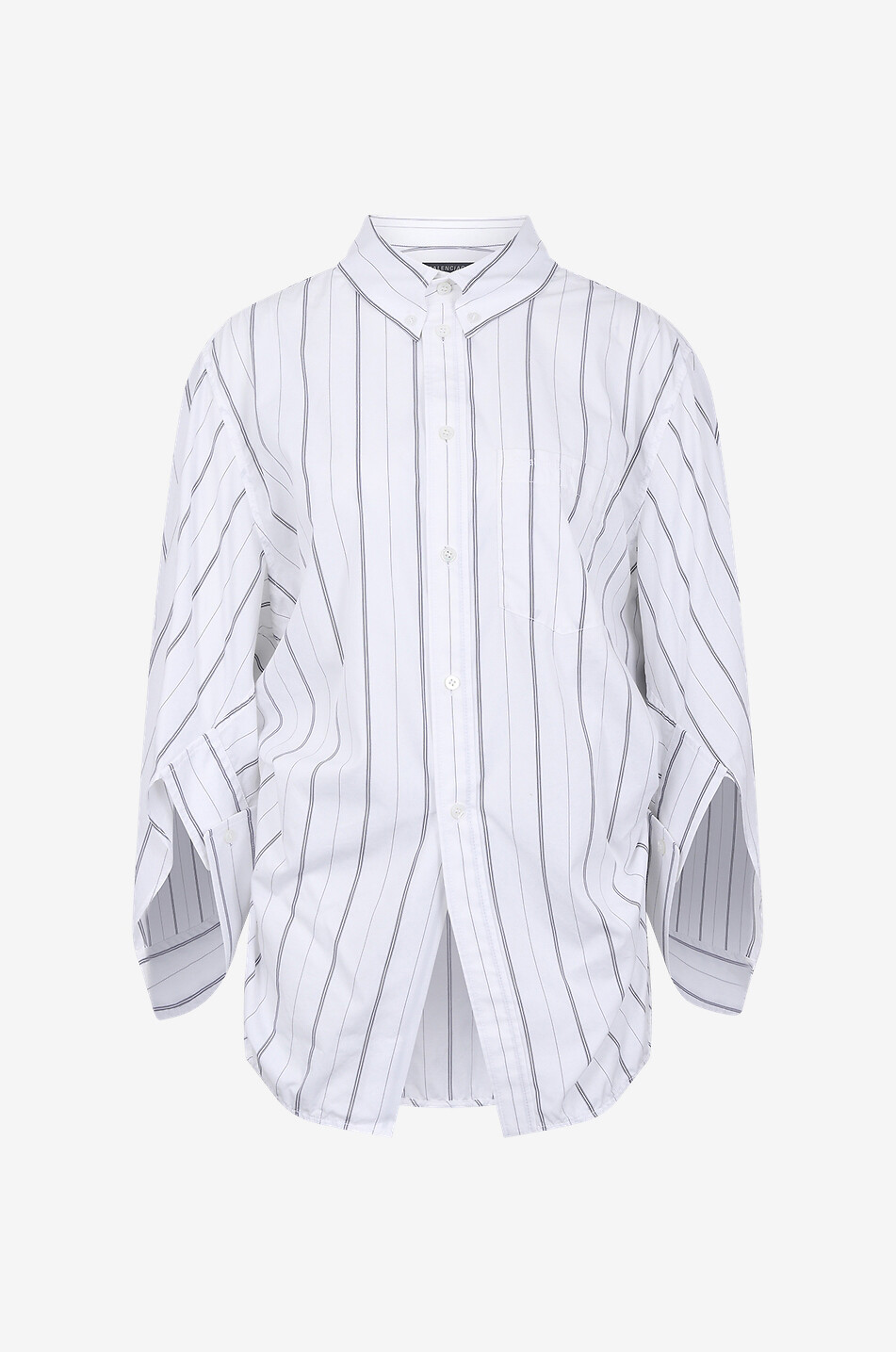 Swing Twisted BB Corp striped oversize shirt