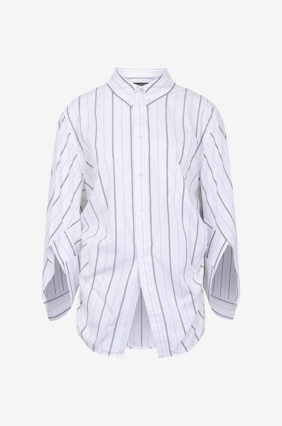 Gestreiftes Oversize-Hemd Swing Twisted BB Corp