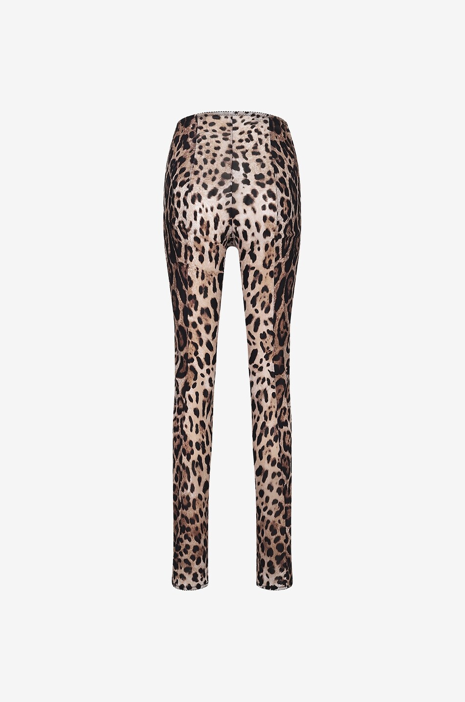 DOLCE & GABBANA Legging évasé en marquisette imprimé léopard KIM DOLCE & GABBANA Femme MULTICOLORE 2