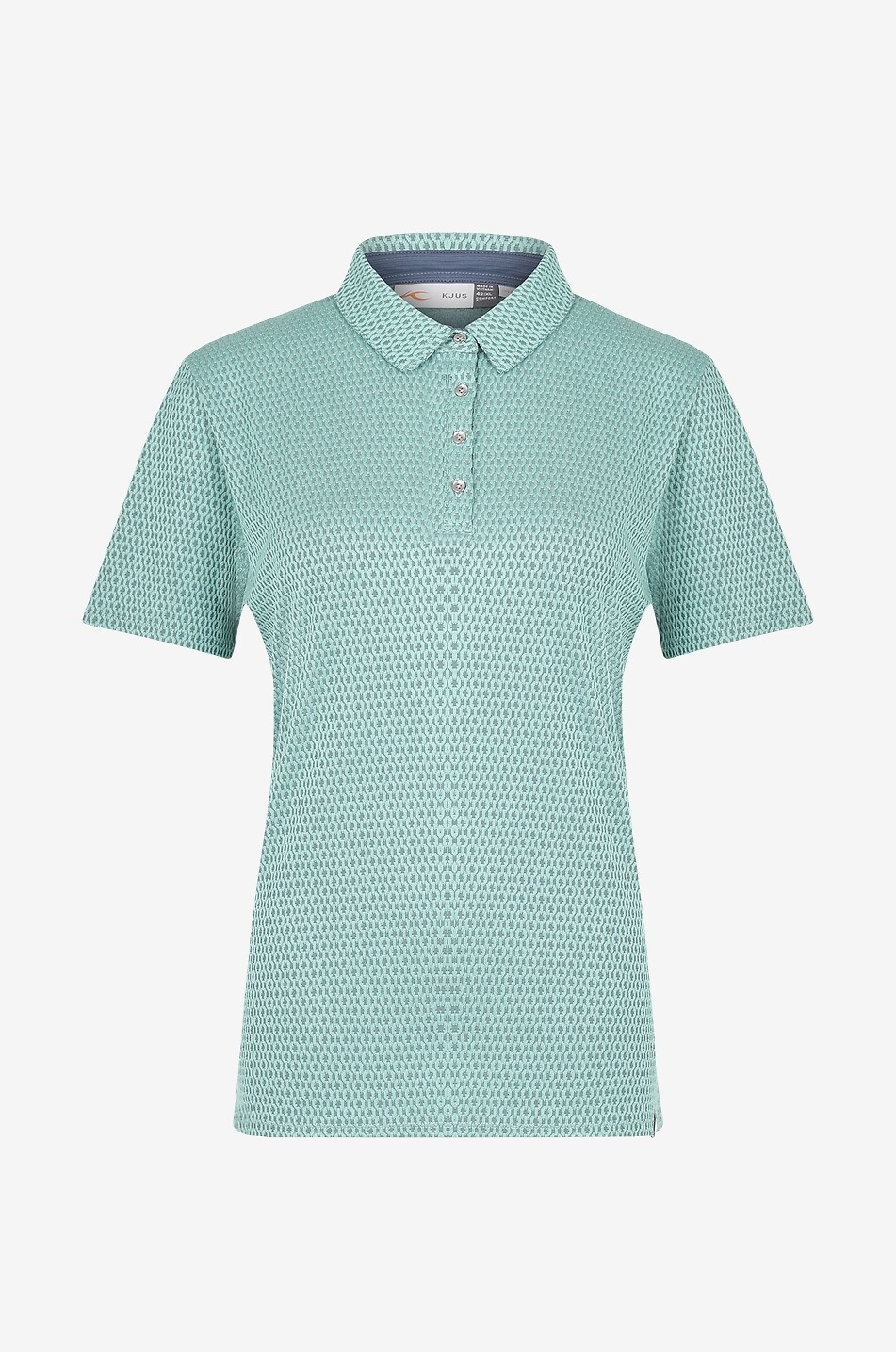 Polo de golf en maille jacquard Bella Structure