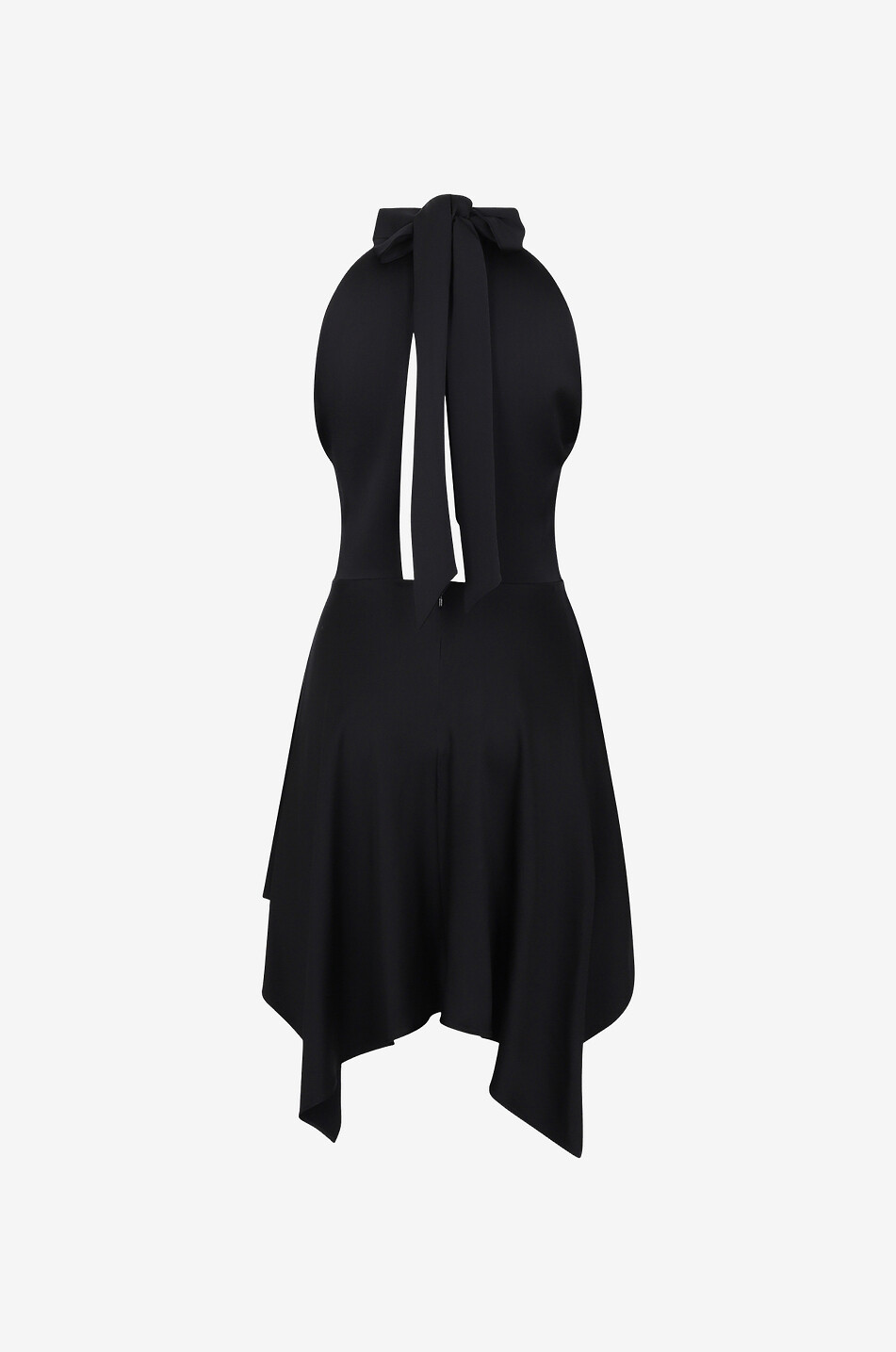 Asymmetrisches Neckholder-Kleid