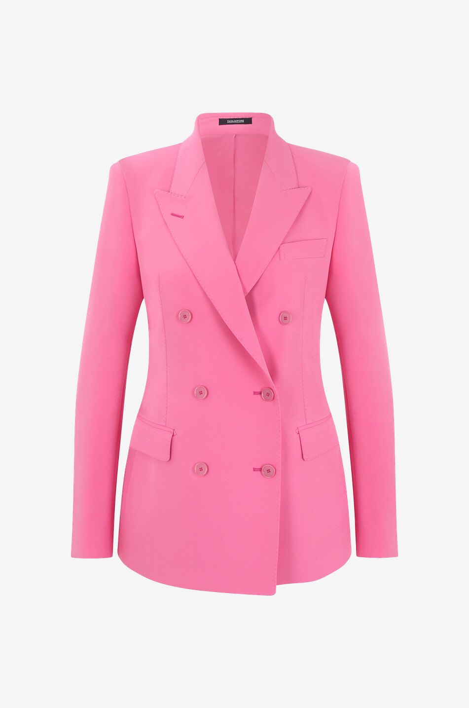 Parigi double-breasted crepe blazer