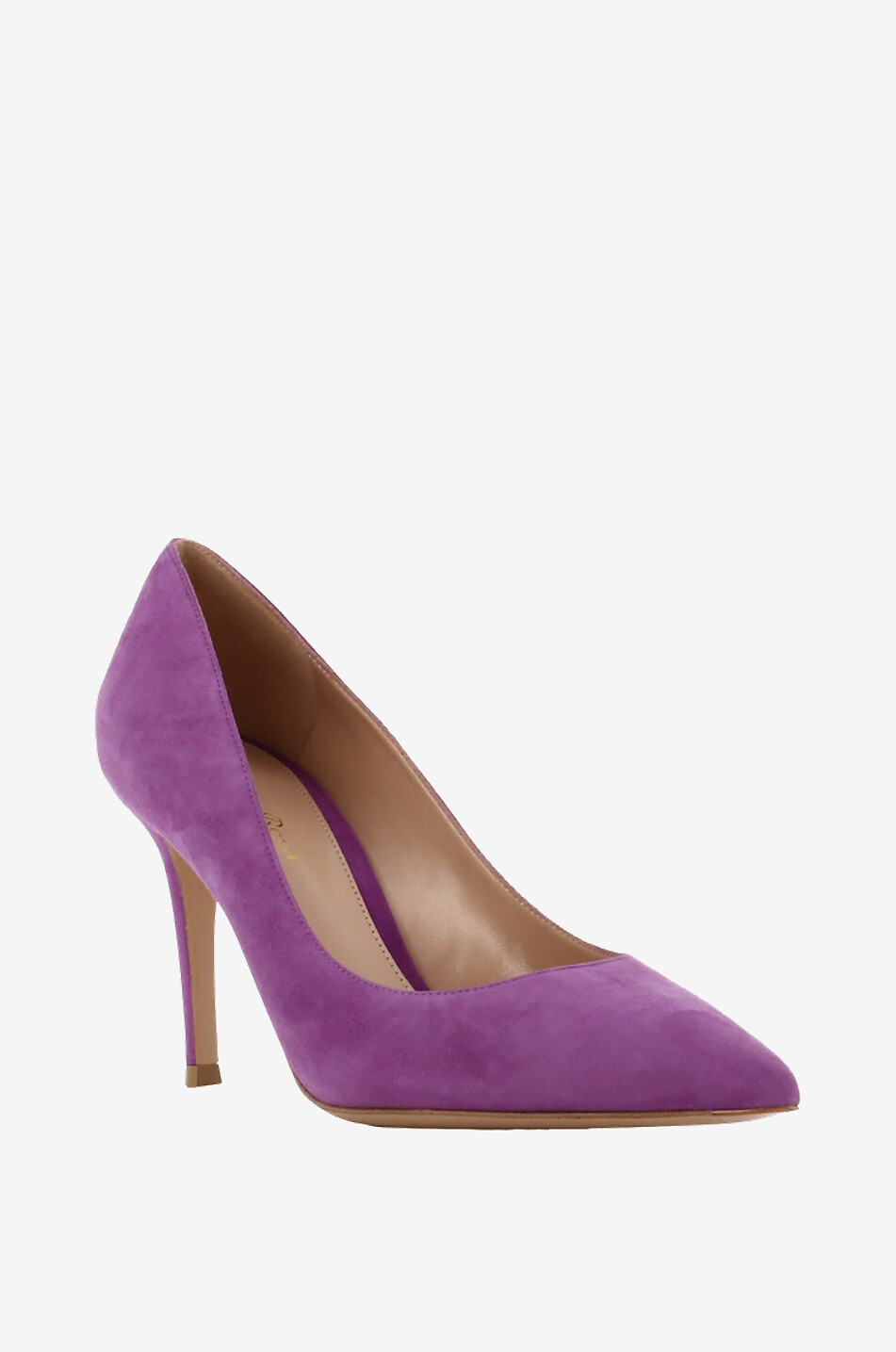 Escarpins en daim à bout pointu Gianvito 85